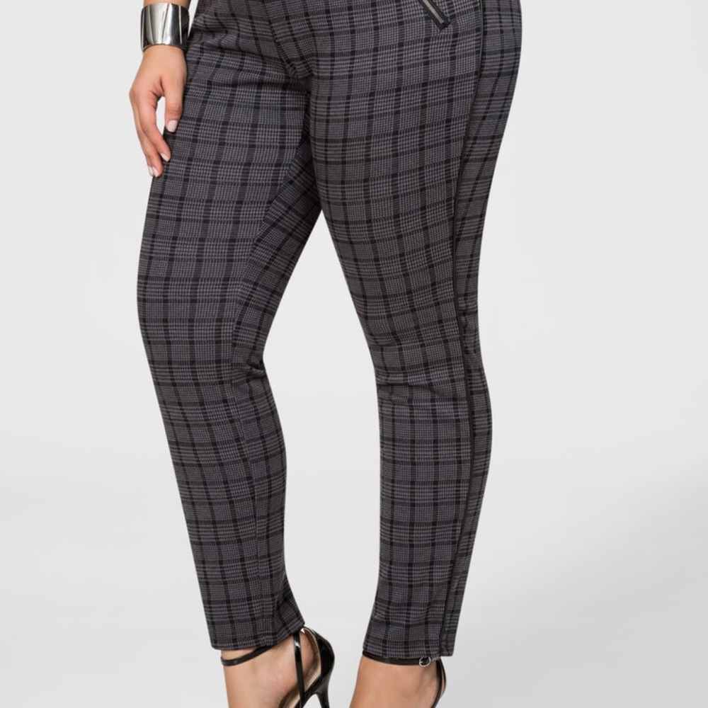 NWT Ashley Stewart Jacquard pants